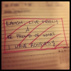 Live everyday like it's your last :)