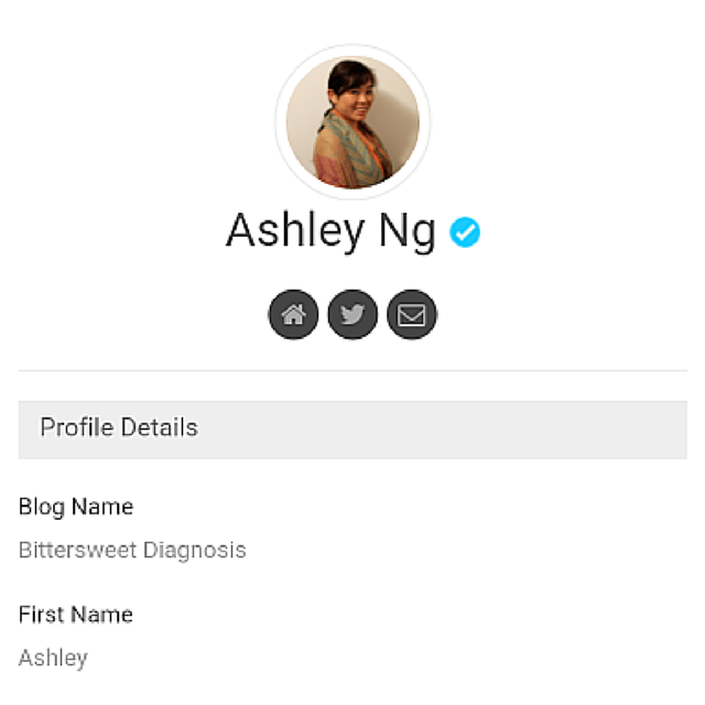 I'm on there too! Feeling special with that verified tick. 