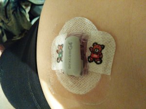 Paediatric IV tegaderm for the win. Hello teddies!