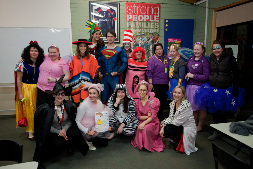 Family  Camp 1 team. Photo credit to Diabetes Victoria, 2015. 